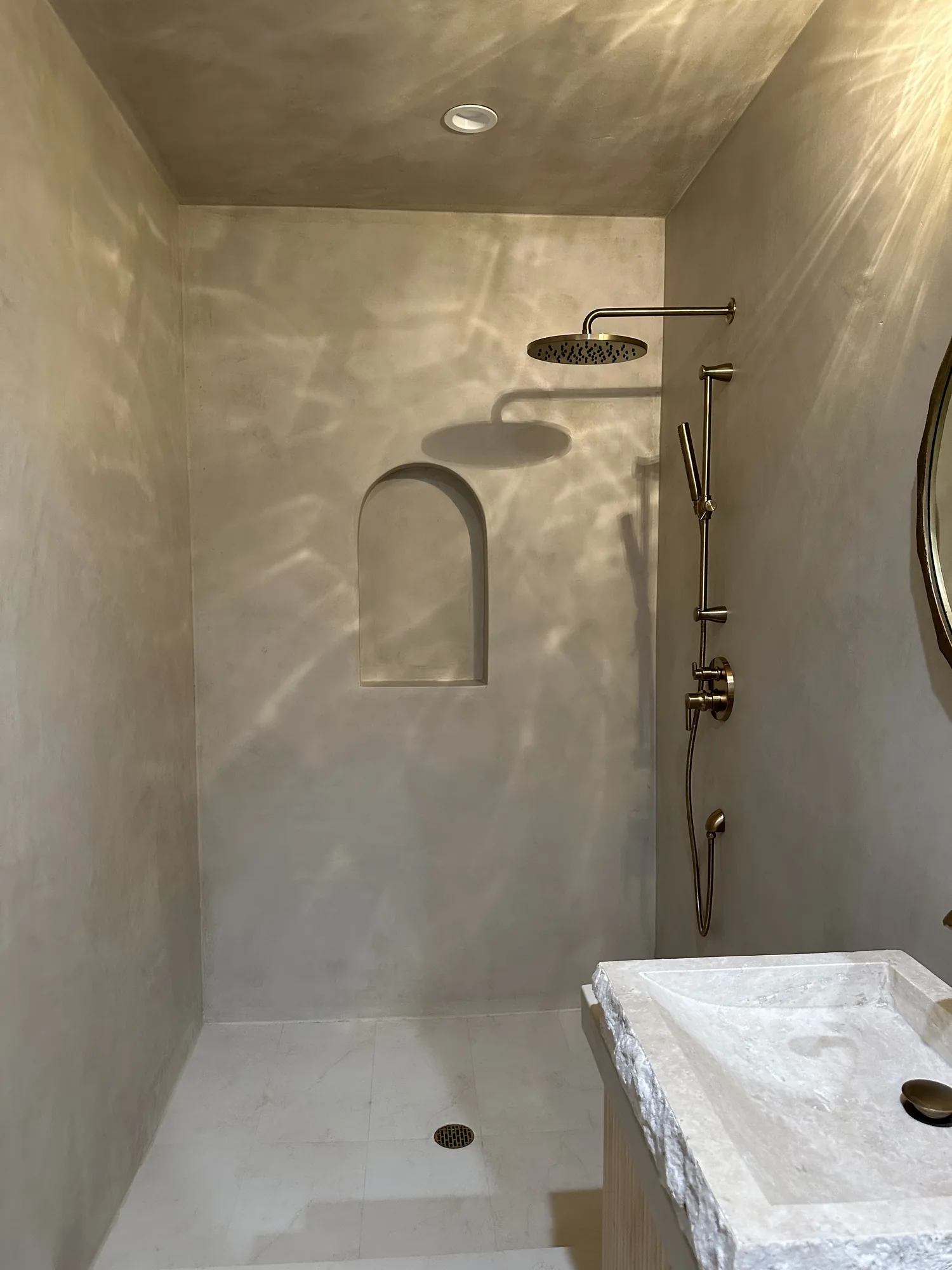 Concrete Bathrooms — Ellada Mesveliani Interiors