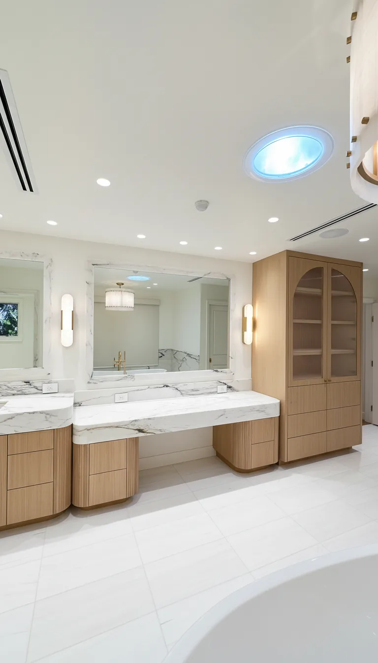 Classic Bathrooms — Ellada Mesveliani Interiors