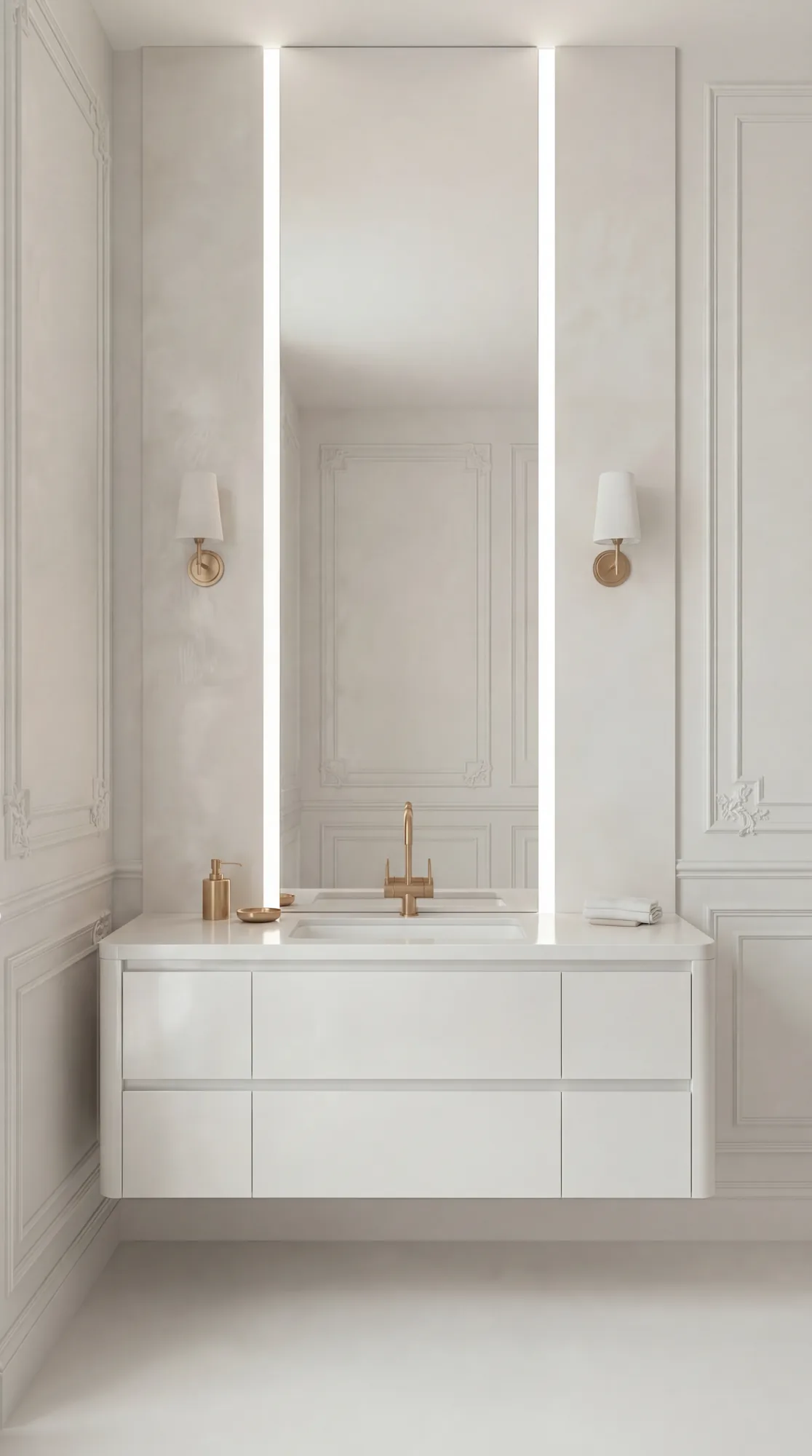 Classic Bathrooms — Ellada Mesveliani Interiors