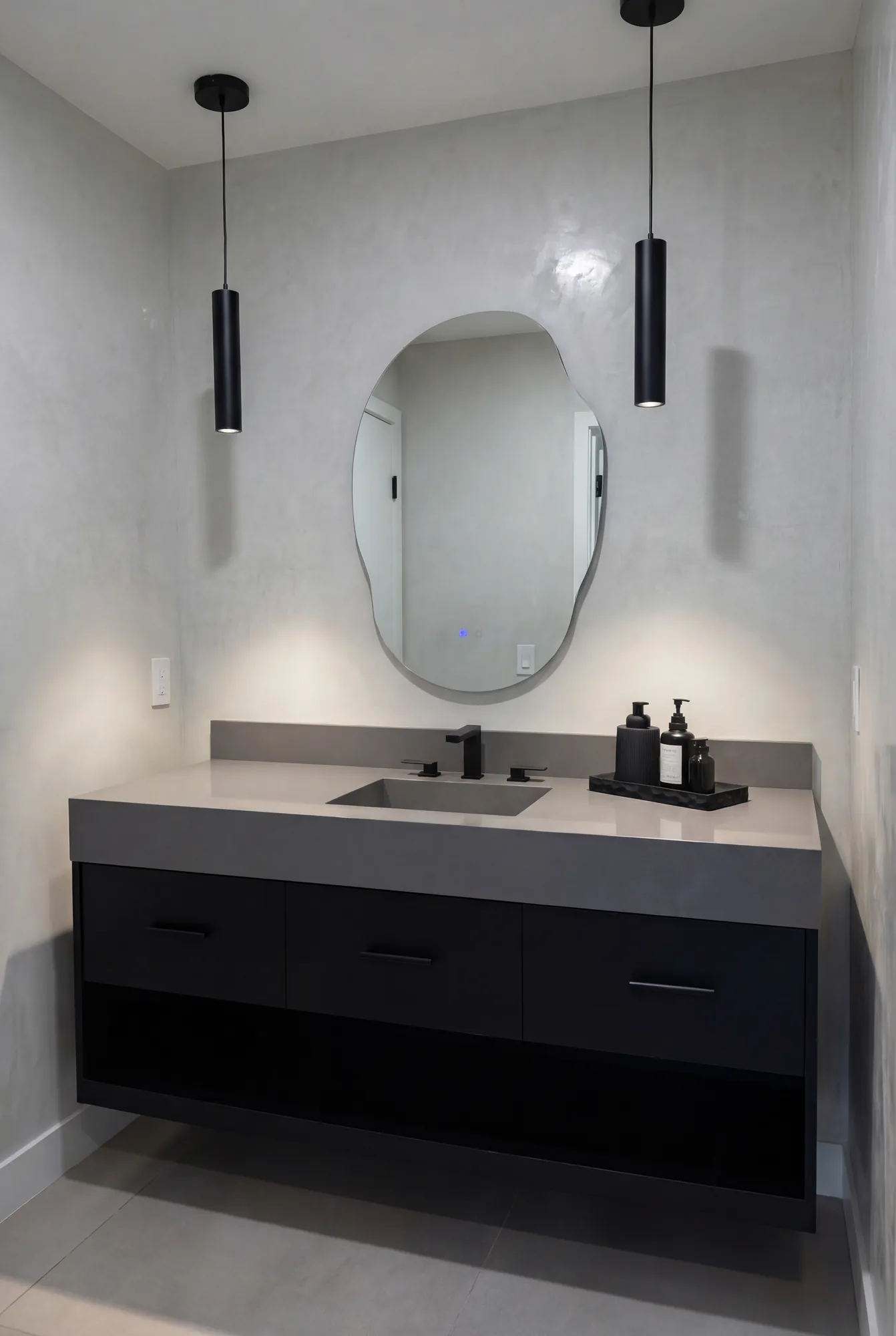 Contemporary Bathrooms — Ellada Mesveliani Interiors