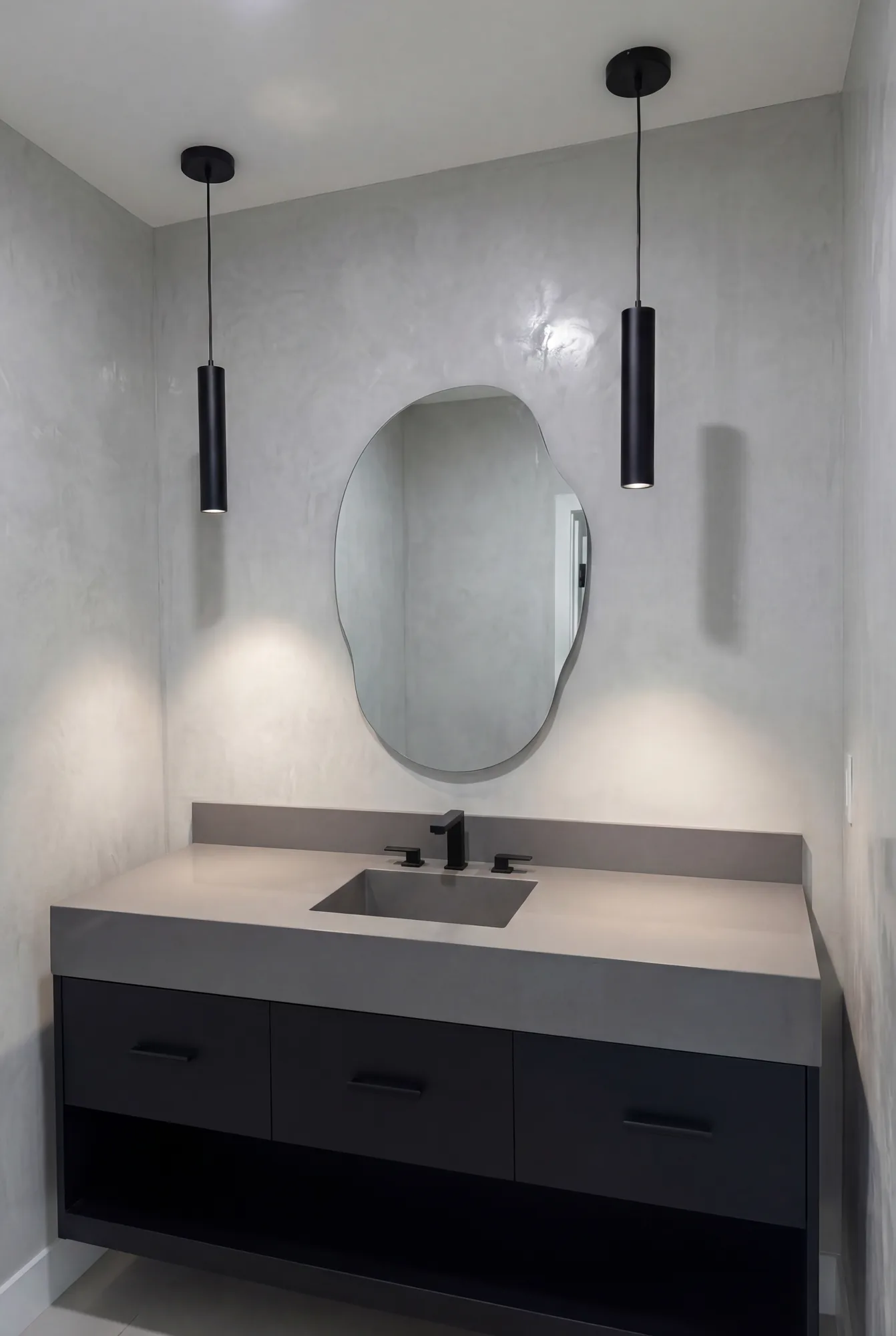 Contemporary Bathrooms — Ellada Mesveliani Interiors