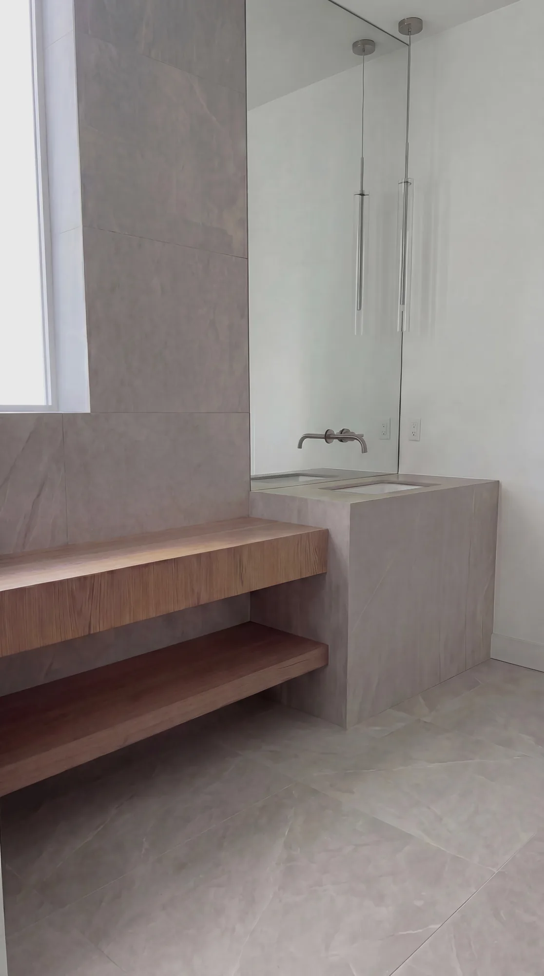 Contemporary Bathrooms — Ellada Mesveliani Interiors