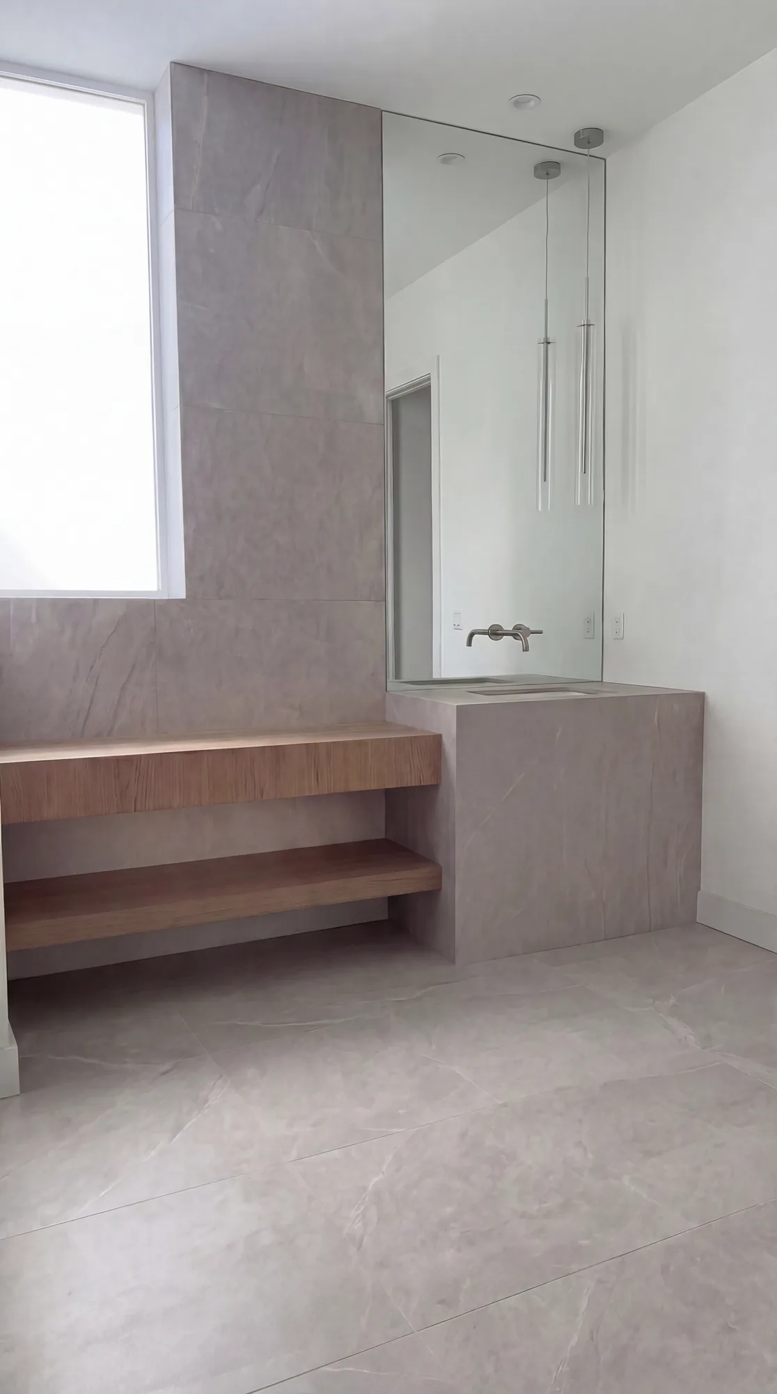 Contemporary Bathrooms — Ellada Mesveliani Interiors
