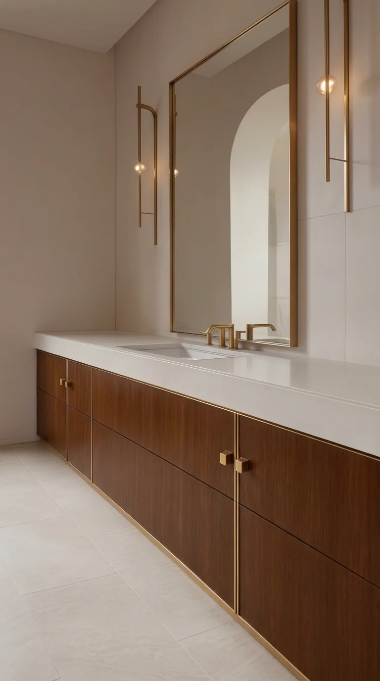 Contemporary Bathrooms — Ellada Mesveliani Interiors